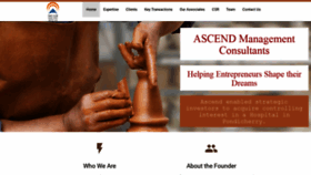 What Connectascend.com website looked like in 2019 (4 years ago)