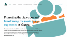 What Ceanigeria.com website looked like in 2019 (4 years ago)