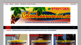 What Colombiaanuncios.com website looked like in 2019 (4 years ago)