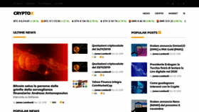 What Cryptox.it website looked like in 2019 (5 years ago)