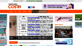 What Cosinkorea.com website looked like in 2019 (4 years ago)