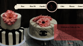 What Cakesbysue.com.au website looked like in 2019 (4 years ago)