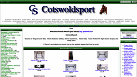 What Cotswoldsport.co.uk website looked like in 2019 (4 years ago)