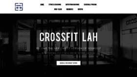 What Crossfitlah.com website looked like in 2019 (4 years ago)