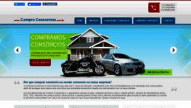 What Compraconsorcios.com.br website looked like in 2019 (4 years ago)