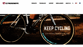 What Crodercycling.com website looked like in 2019 (4 years ago)