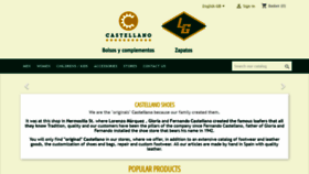 What Castellanolg.com website looked like in 2019 (4 years ago)