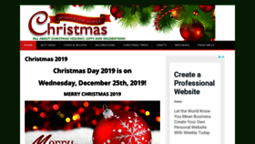 What Christmas.365greetings.com website looked like in 2019 (4 years ago)