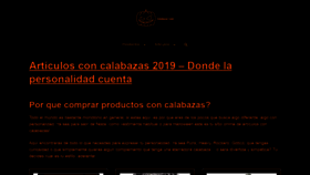 What Calabazar.com website looked like in 2019 (4 years ago)