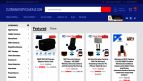 What Customwifispycameras.com website looked like in 2019 (4 years ago)