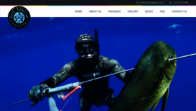 What Charterfishingbahamas.com website looked like in 2019 (4 years ago)