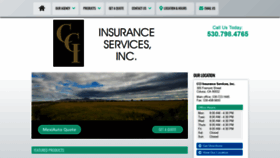 What Cciinsuranceservices.com website looked like in 2019 (4 years ago)