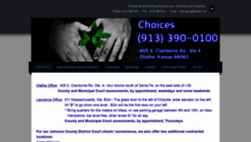 What Choiceskc.com website looked like in 2019 (4 years ago)