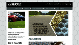 What Coregravel.com website looked like in 2019 (4 years ago)