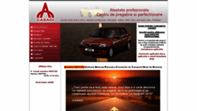 What Casadi.ro website looked like in 2019 (4 years ago)
