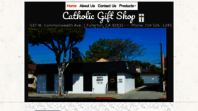 What Catholicgiftshopstore.com website looked like in 2019 (4 years ago)