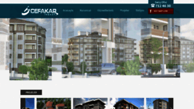 What Cefakarinsaat.com website looked like in 2019 (4 years ago)
