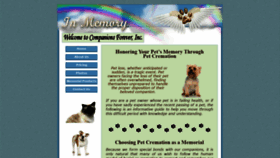 What Companionsforever.net website looked like in 2019 (4 years ago)