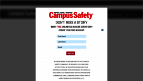What Campussafetyhq.com website looked like in 2019 (4 years ago)