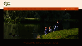 What Cameronridgeapts.com website looked like in 2019 (4 years ago)