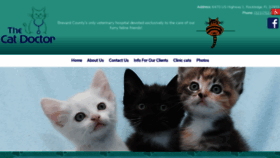 What Catdoctorbrevard.com website looked like in 2019 (4 years ago)