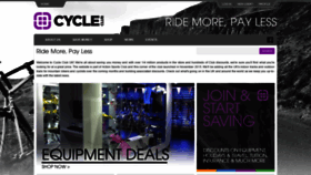 What Cycleclub.co.uk website looked like in 2019 (4 years ago)