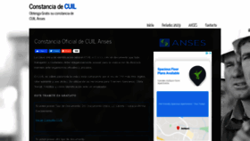 What Constanciade-cuil.com.ar website looked like in 2019 (4 years ago)