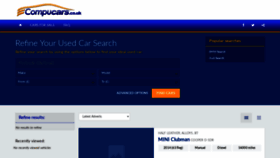 What Compucars.co.uk website looked like in 2019 (4 years ago)