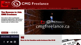 What Cmgfreelance.ca website looked like in 2019 (4 years ago)