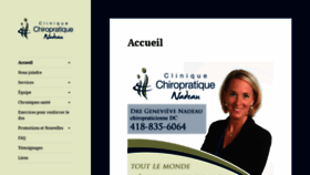 What Chironadeau.com website looked like in 2019 (4 years ago)