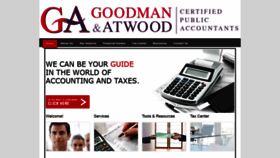 What Cpagoodman.com website looked like in 2019 (4 years ago)