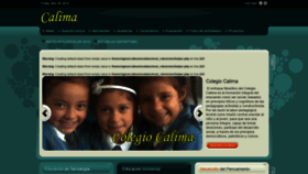 What Colegiocalima.edu.co website looked like in 2019 (4 years ago)