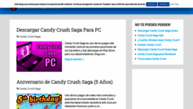 What Candycrushsagaapk.com website looked like in 2019 (4 years ago)