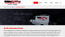What Champtechonline.com website looked like in 2019 (4 years ago)