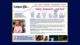 What Campuskidsllc.com website looked like in 2019 (4 years ago)