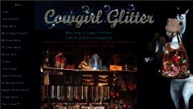 What Cowgirlglitter.com website looked like in 2019 (4 years ago)