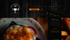What Copperkettlecafe.com website looked like in 2019 (4 years ago)