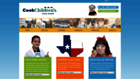 What Cookchildrenshomehealth.com website looked like in 2019 (4 years ago)