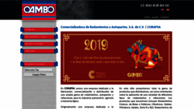What Corapsa.com.mx website looked like in 2019 (4 years ago)
