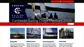 What Crotonsailing.com website looked like in 2019 (4 years ago)