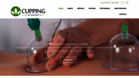 What Cuppinginlondon.co.uk website looked like in 2019 (4 years ago)