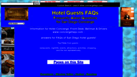 What Conciergefaqs.com website looked like in 2019 (4 years ago)