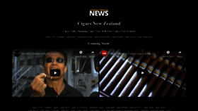 What Cigarsnewzealand.com website looked like in 2019 (4 years ago)