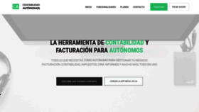 What Contabilidadautonomos.com website looked like in 2019 (4 years ago)