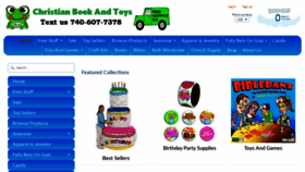 What Christianbookandtoys.com website looked like in 2019 (4 years ago)