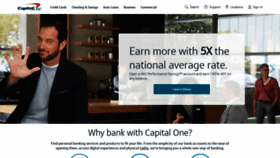 What Capitalonebank.com website looked like in 2019 (4 years ago)