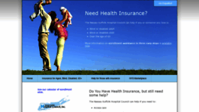 What Coverage4healthcare.org website looked like in 2019 (4 years ago)