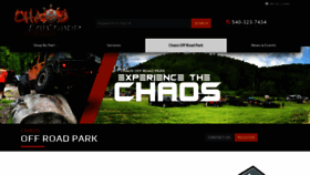 What Chaosoffroadpark.com website looked like in 2019 (4 years ago)