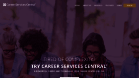 What Careerservicescentral.com website looked like in 2019 (4 years ago)