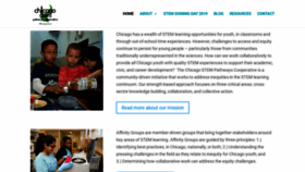 What Chicagostempathways.org website looked like in 2019 (4 years ago)